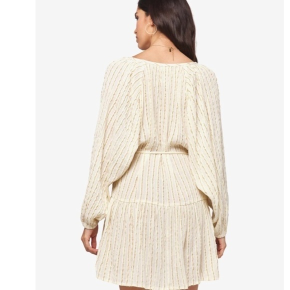 L*space
VIDA DRESS swim coverup Gold Coast yarn-dye stripe print Size Smalll NWT - Picture 2 of 12